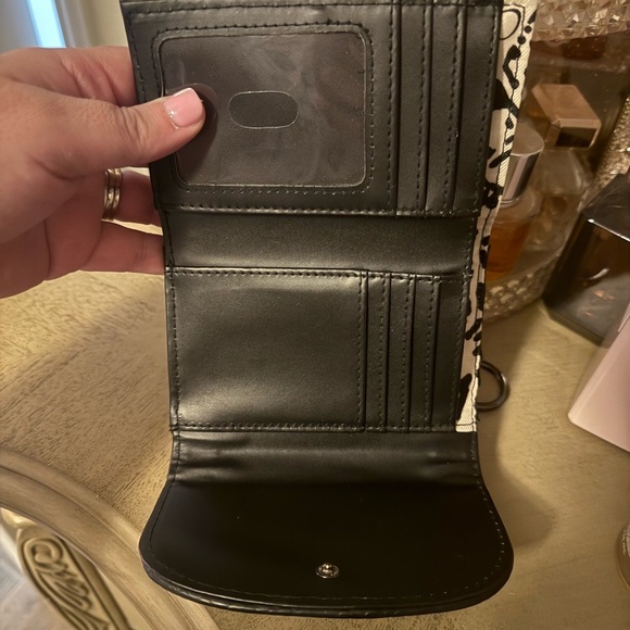 Jessica Simpson Black Studded Women's Black Wallet - Picture 3 of 5